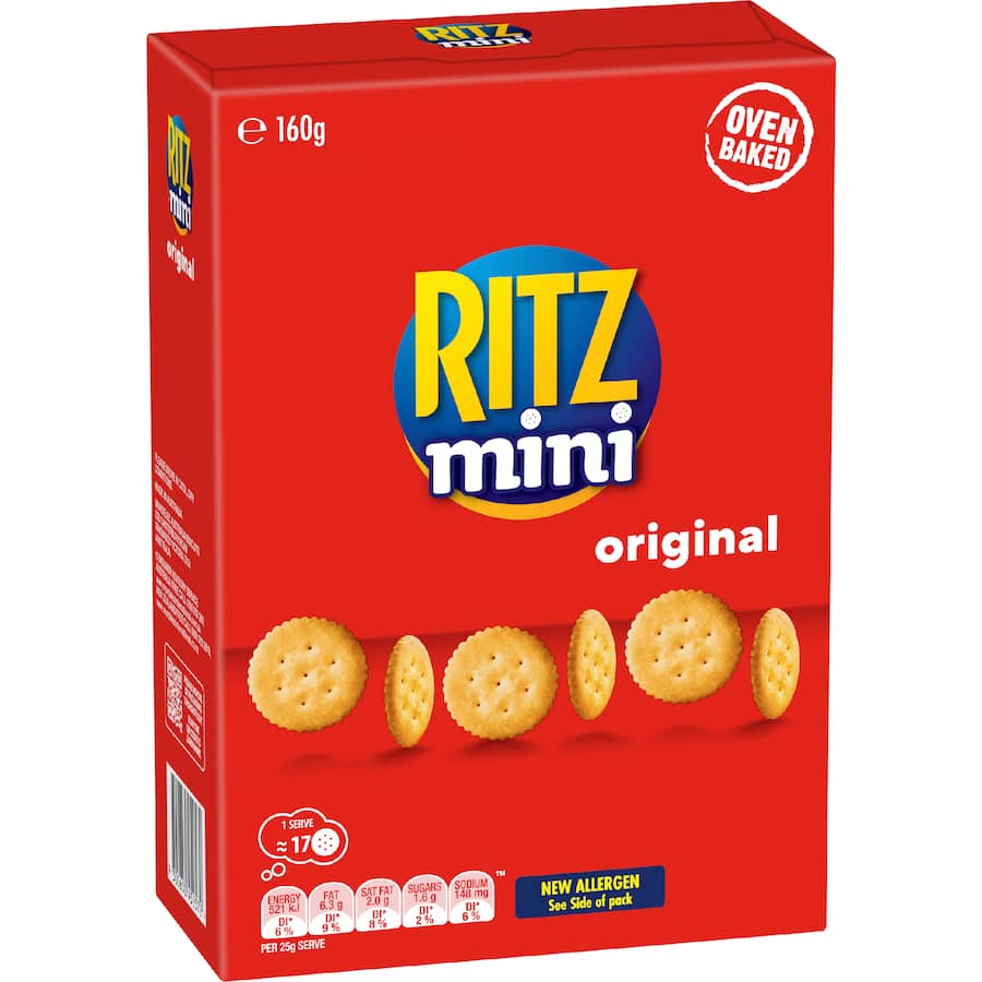 Ritz Mini Crackers Munching Original 160g