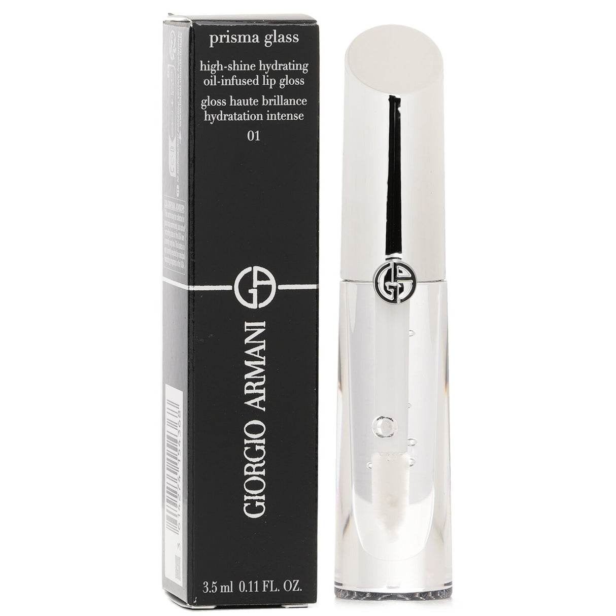Giorgio Armani Prisma Glass Lip Gross - # 01 Clear Shine 3.5ml