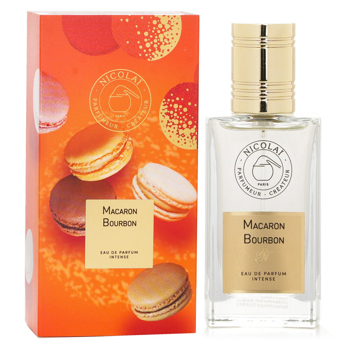 Nicolai Macaron Bourbon Intense Eau De Parfum Spray 30ml/1oz
