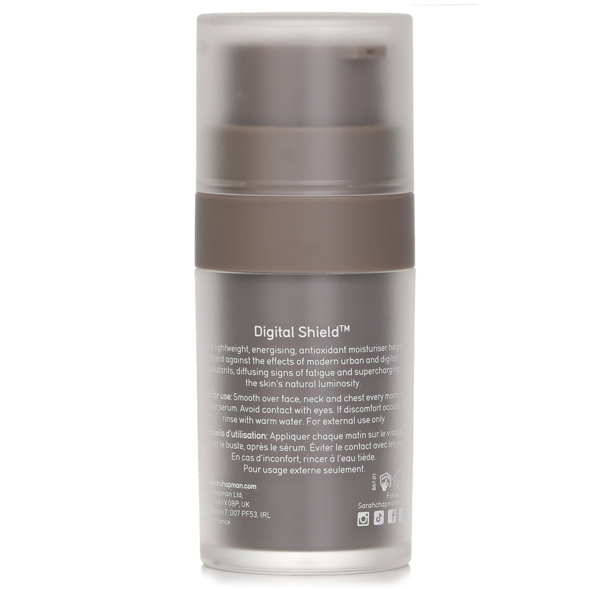 Sarah Chapman Digital Shield Day Cream (Anti-Pollution Illuminating Moisturiser)