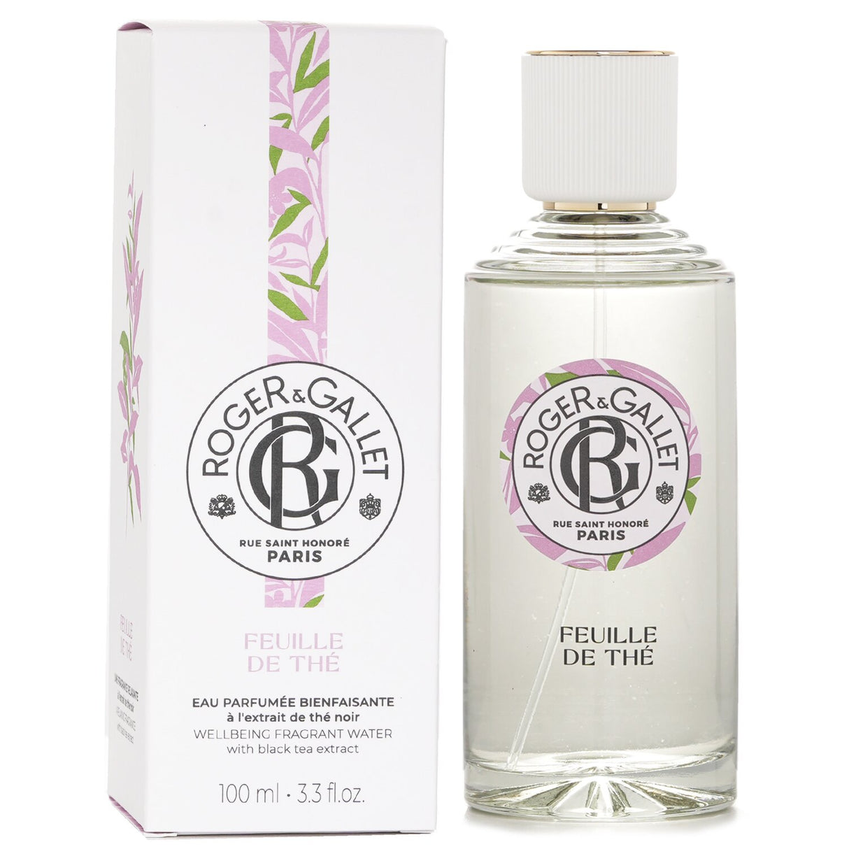 Roger & Gallet Feuille De The Wellbeing Fragrant Water 100ml/3.3oz