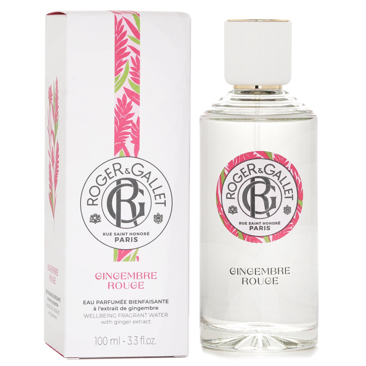 Roger & Gallet Gingembre Rouge Wellbeing Fragrant Water 100ml/3.3oz
