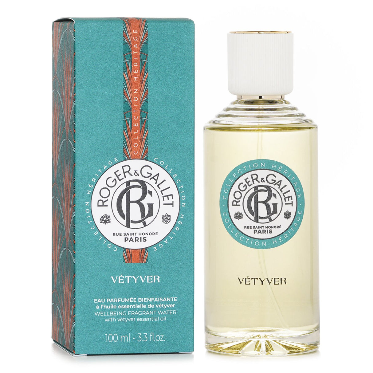 Roger & Gallet Vetyver Wellbeing Fragrant Water 100ml/3.3oz