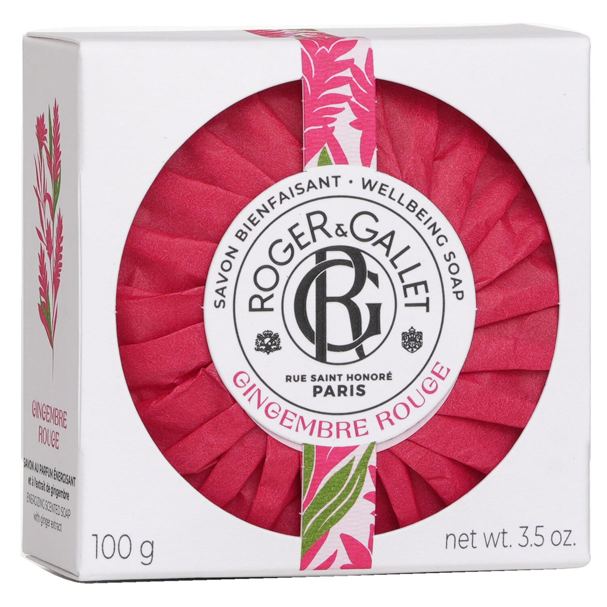 Roger & Gallet Gingembre Rouge Wellbeing Soap 100g