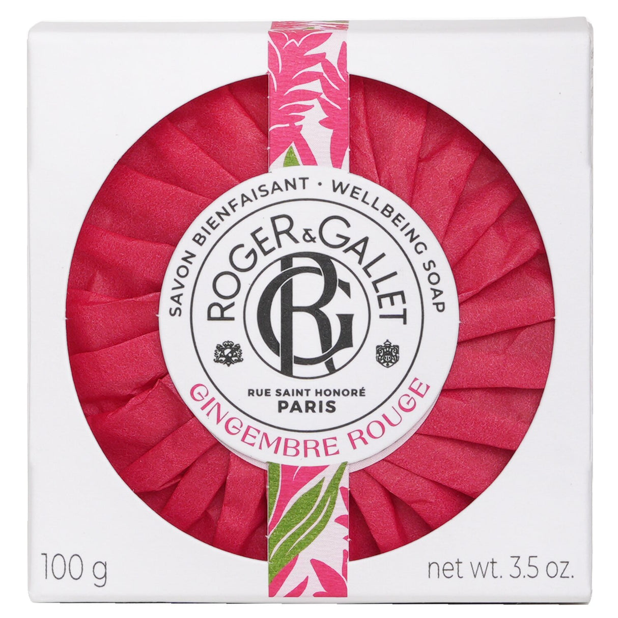 Roger & Gallet Gingembre Rouge Wellbeing Soap 100g