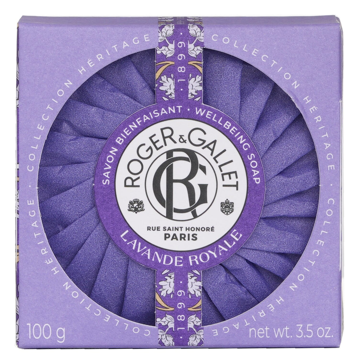 Roger & Gallet Lavande Royale Wellbeing Soap 100g