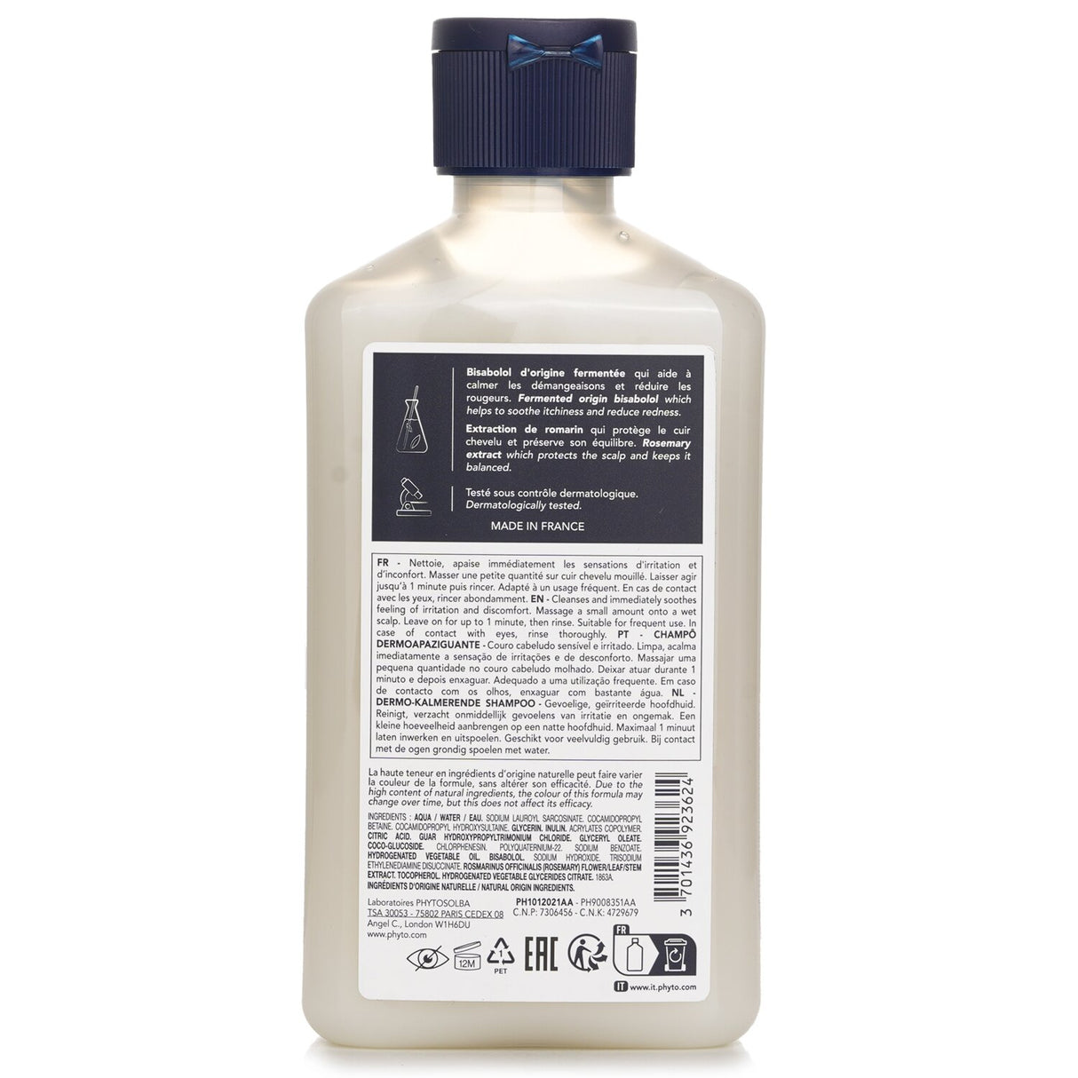 Phyto Anti Itching Dermo Soothing Shampoo 250ml/8.45oz