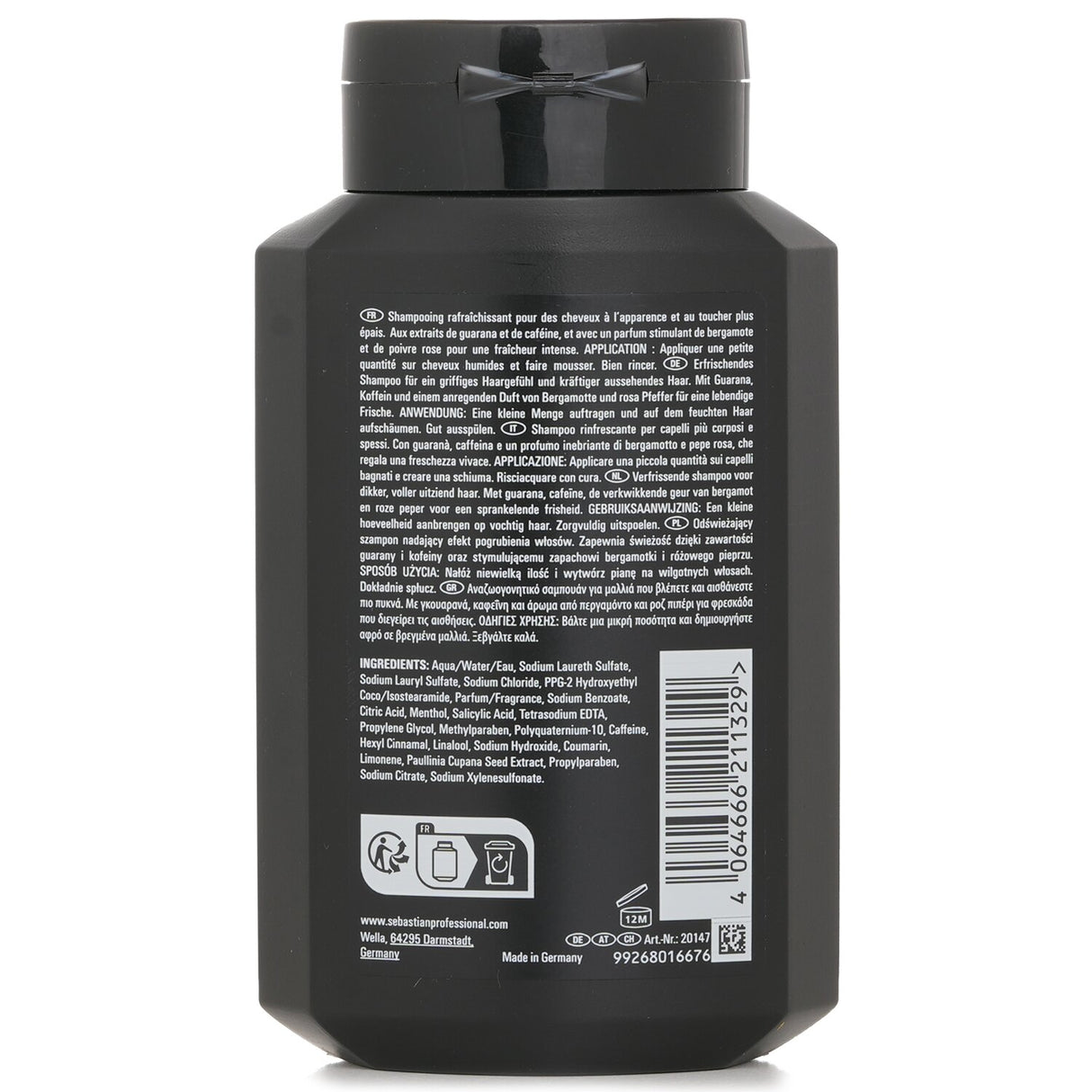 Sebastian Seb Man The Boss Thickening Shampoo 250ml