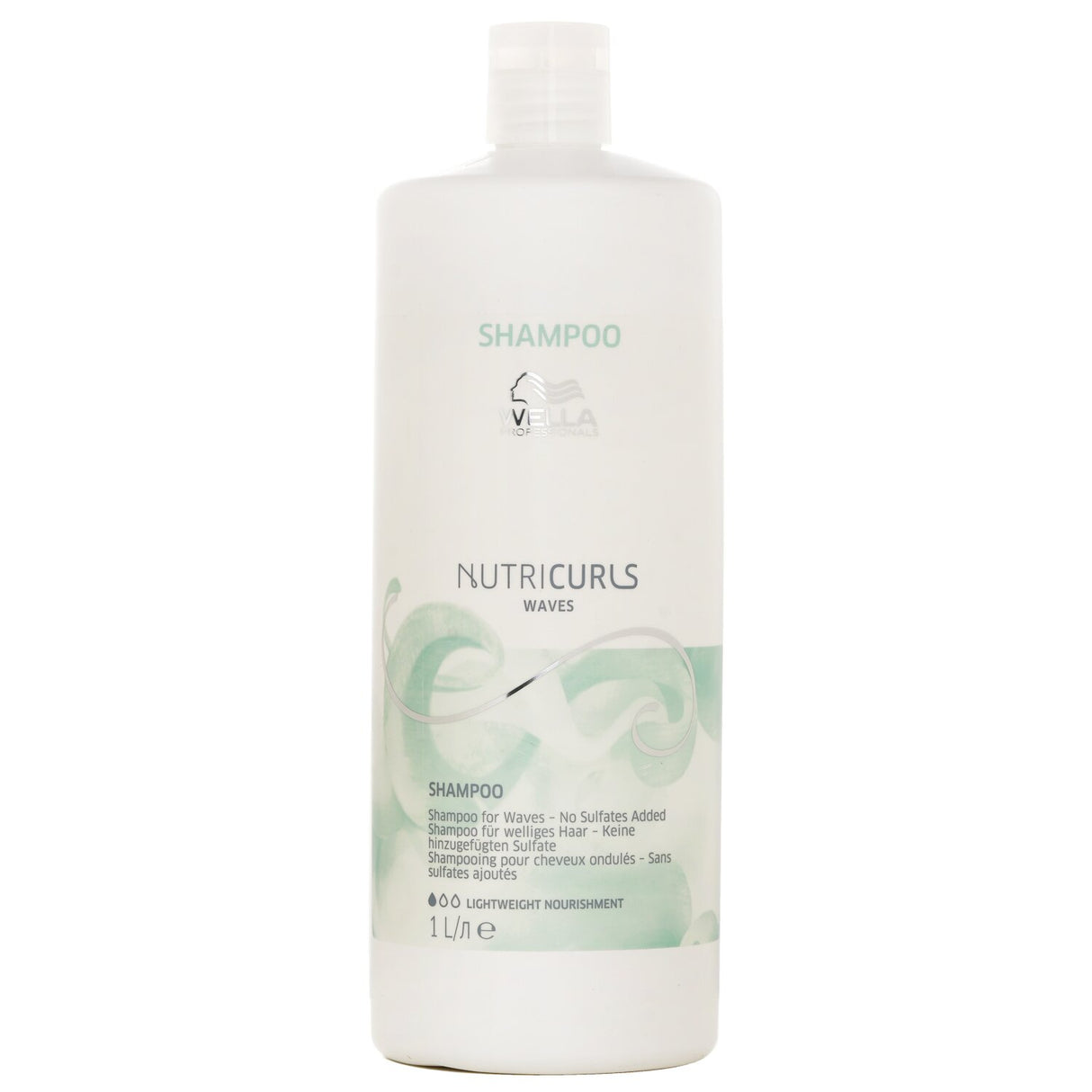 Wella Nutricurls Waves Shampoo 1000ml