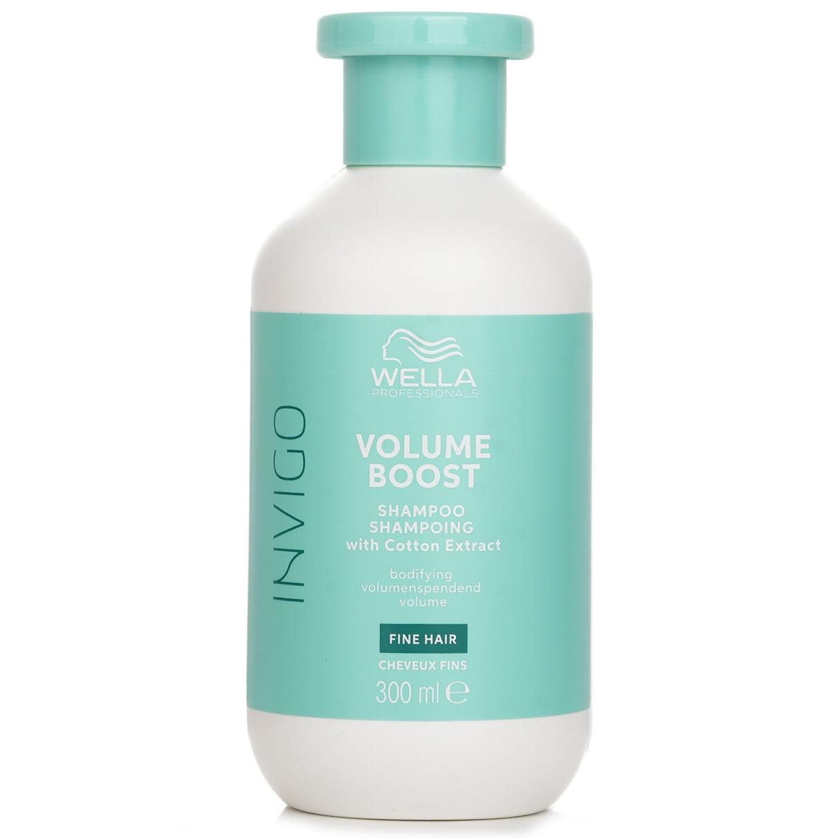 Wella Invigo Volume Boost Shampoo With Cotton Extract Fine Hair 300ml