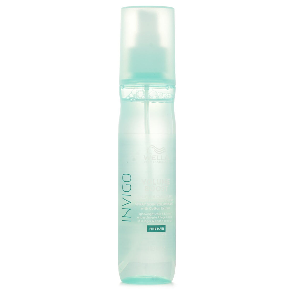 Wella Invigo Volume Boost Uplifting Care Spray With Cotton Extract Fine Hair 150