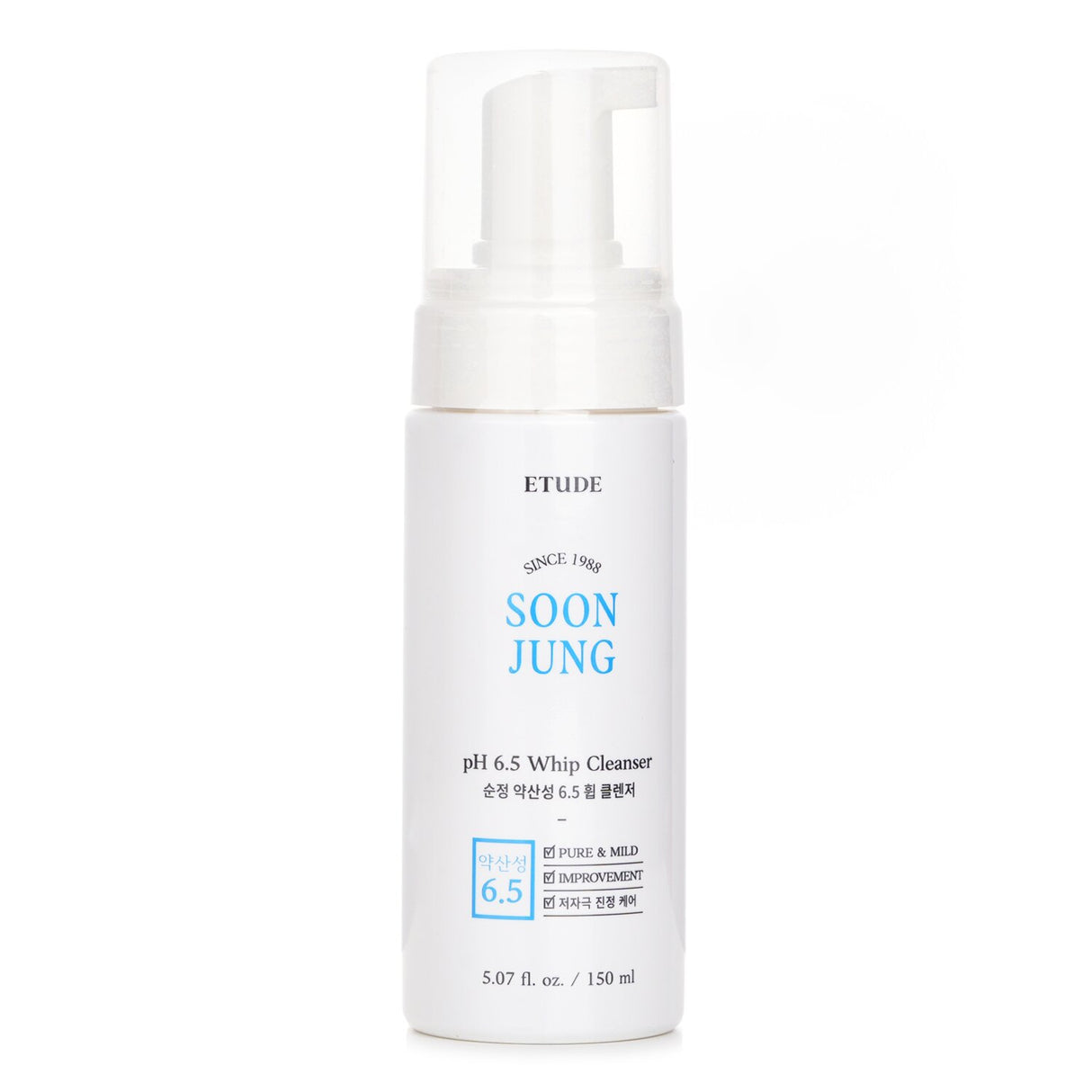 Etude House Soon Jung pH 6.5 Whip Cleanser 150ml