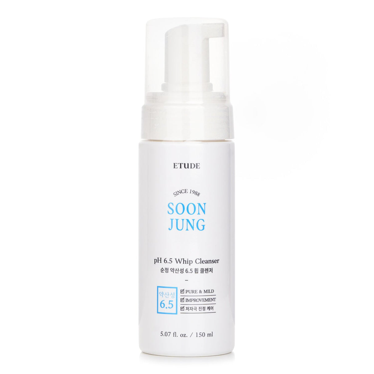 Etude House Soon Jung pH 6.5 Whip Cleanser 150ml