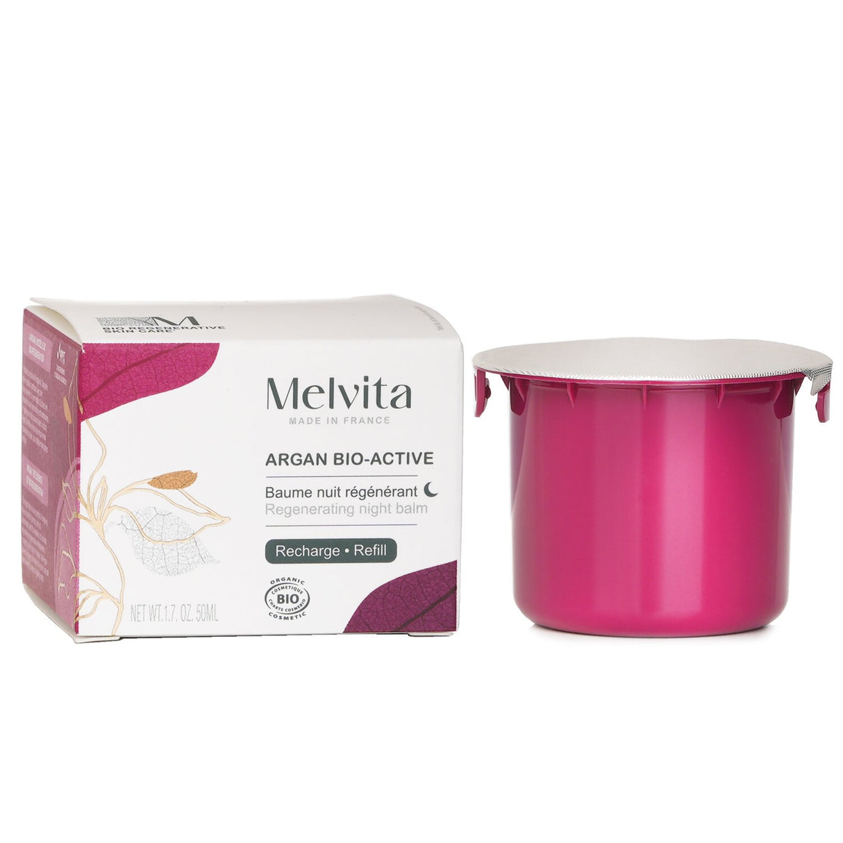 Melvita Argan Bio Active Regenerating Night Balm Refill 50ml/1.7oz