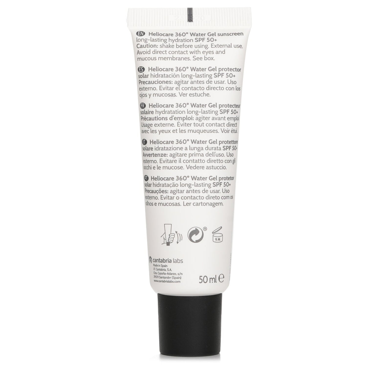 Heliocare by Cantabria Labs 360 Water Gel SPF 50+ 50ml