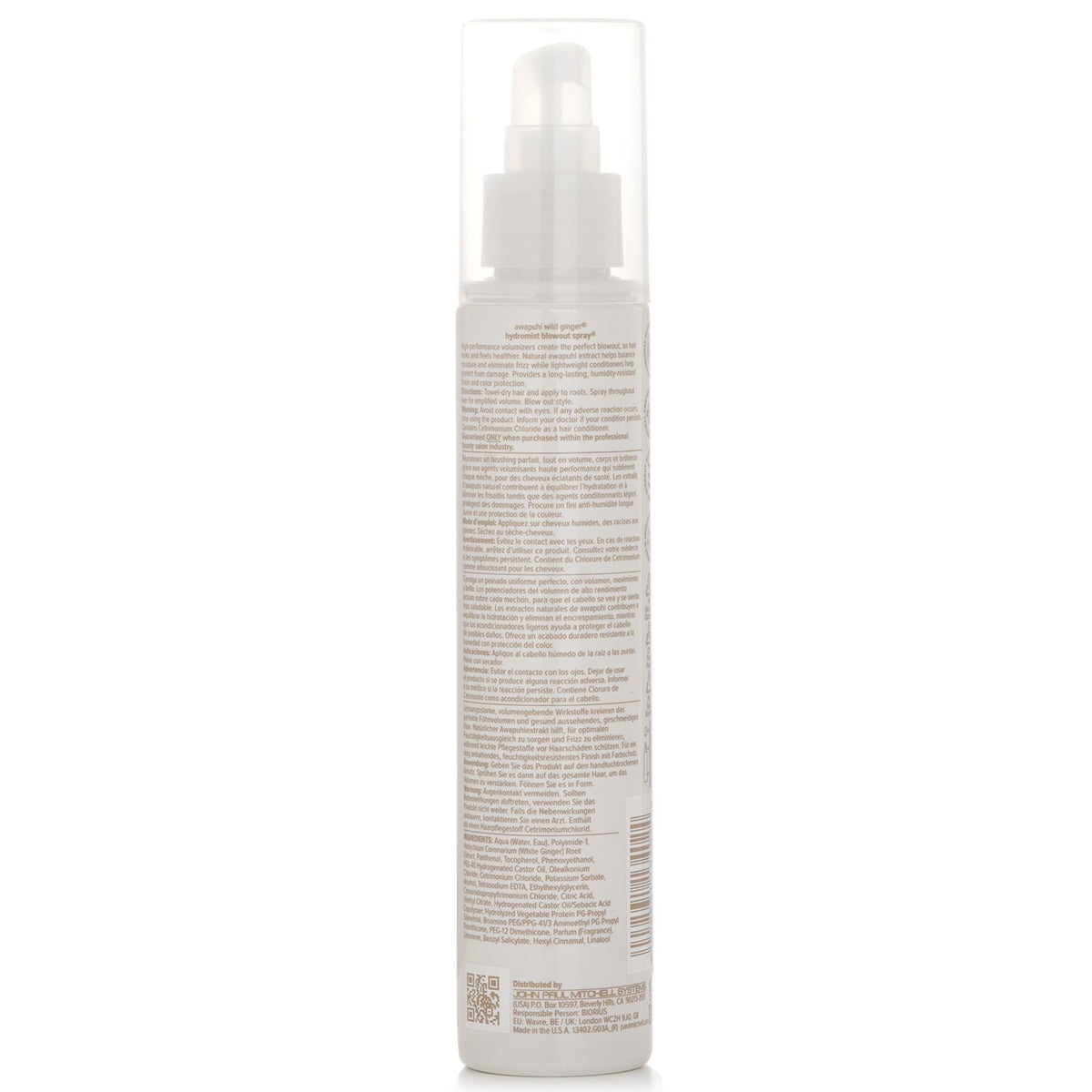 Paul Mitchell Awapuhi Wild Ginger Hydromist Blowout Spray 150ml