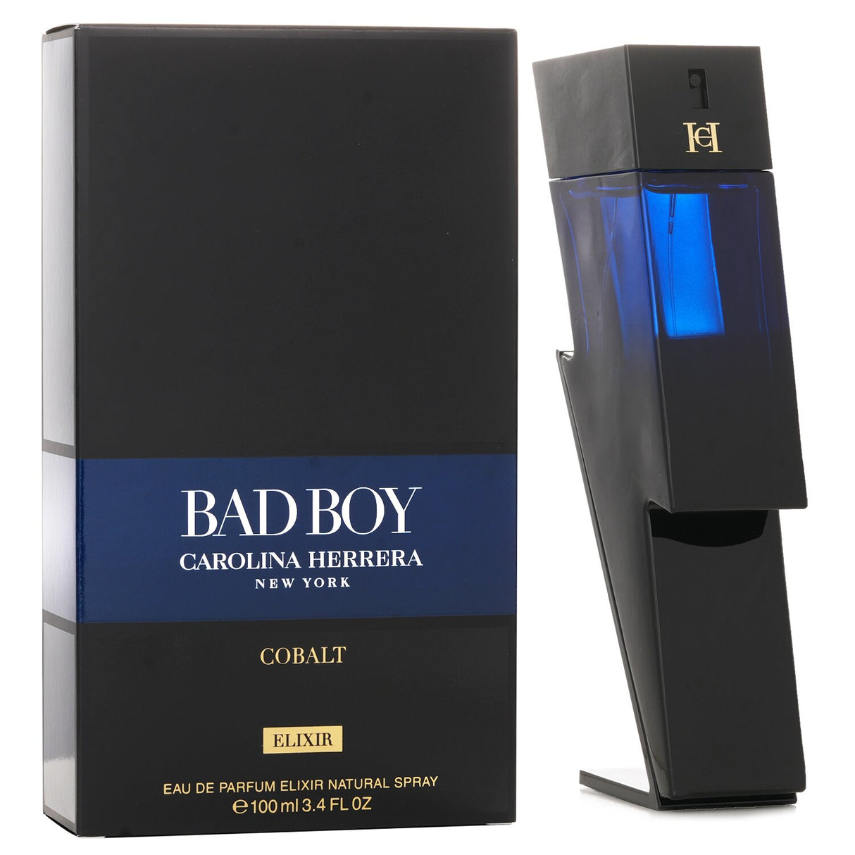 Carolina Herrera Bad Boy Cobalt Elixir Eau De Parfum Spray 100ml/3.4oz