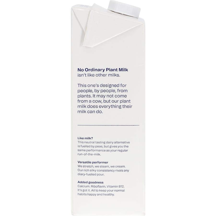 No Ordinary Plant Milk Carton 1L