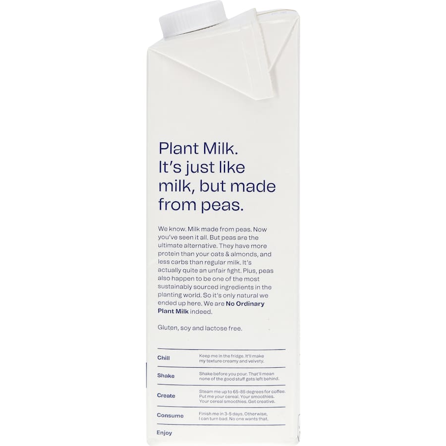 No Ordinary Plant Milk Carton 1L