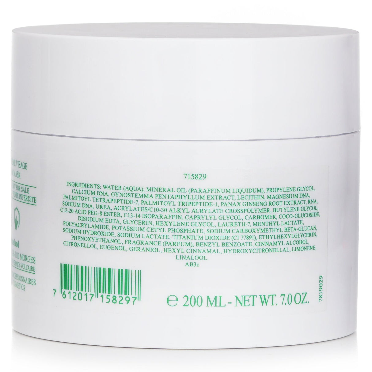 Valmont Prime Renewing Pack (Salon Size) 200ML