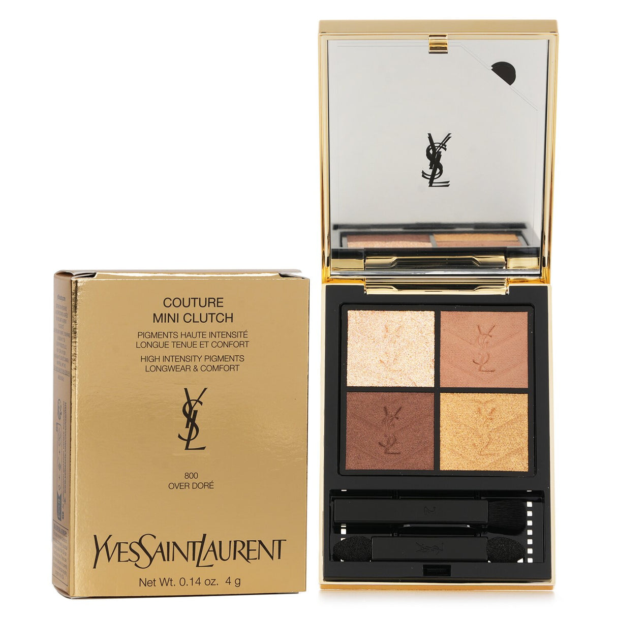 Yves Saint Laurent Couture Mini Clutch Eyeshadow Palette - # 800 Over Dore 4g
