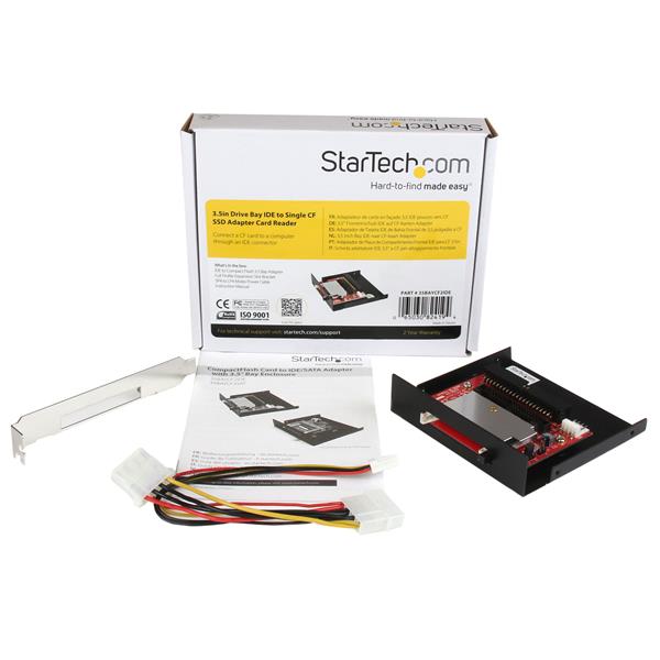 3.5in Drive Bay IDE to CF SSD Adapter Card Reader for seamless CompactFlash access and easy IDE connection.