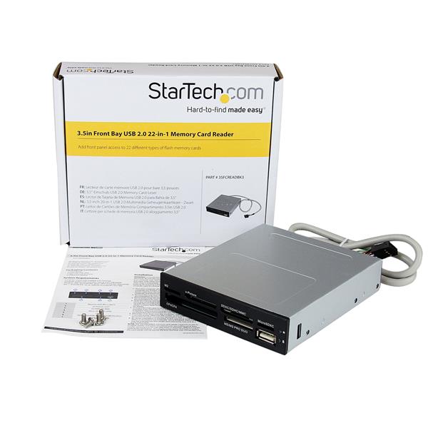 USB 2.0 Internal Multi-Card Reader / Writer - SD microSD CF