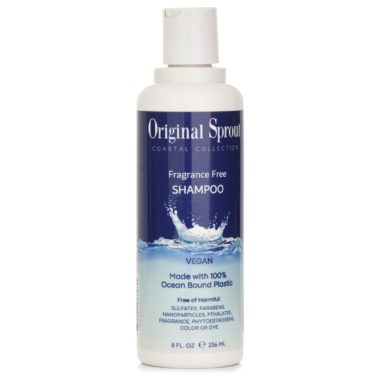 Original Sprout Coastal Collection Fragrance Free Shampoo 236ml/8oz