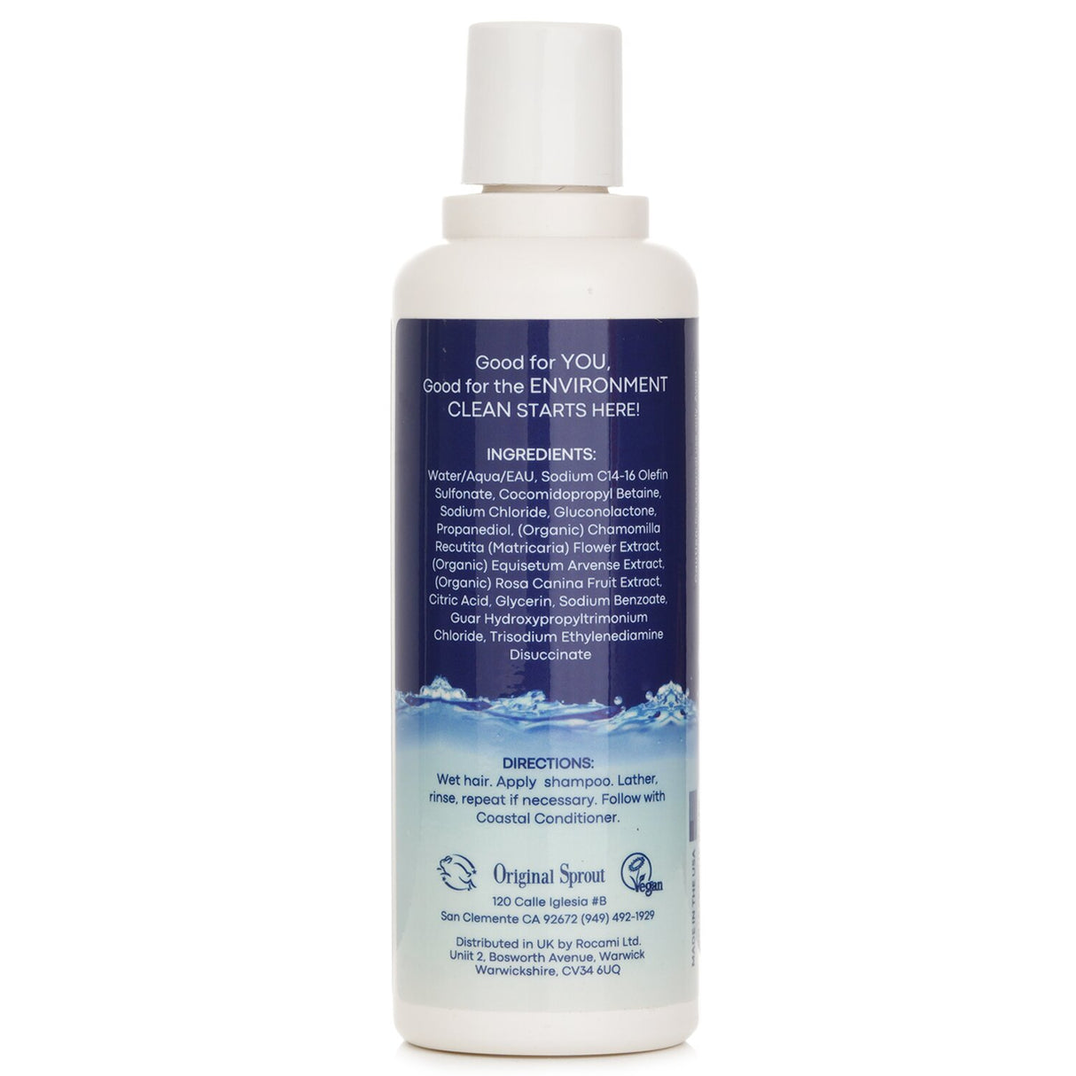 Original Sprout Coastal Collection Fragrance Free Shampoo 236ml/8oz