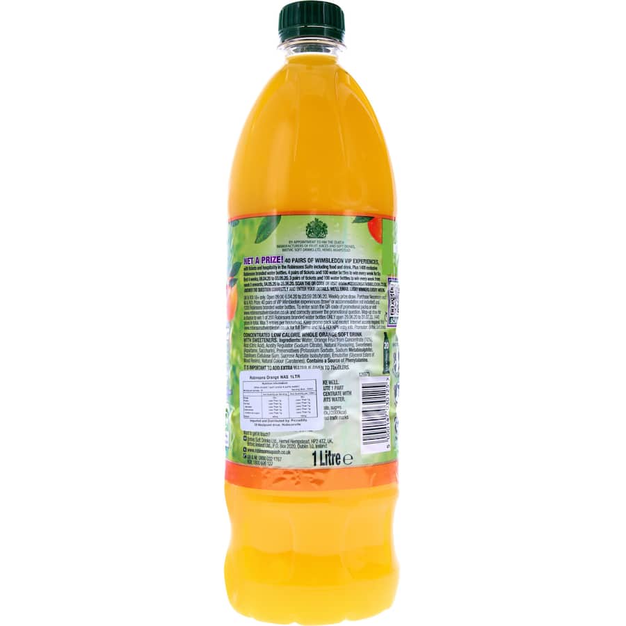 Robinsons Concentrate Orange No Added Sugar 1L