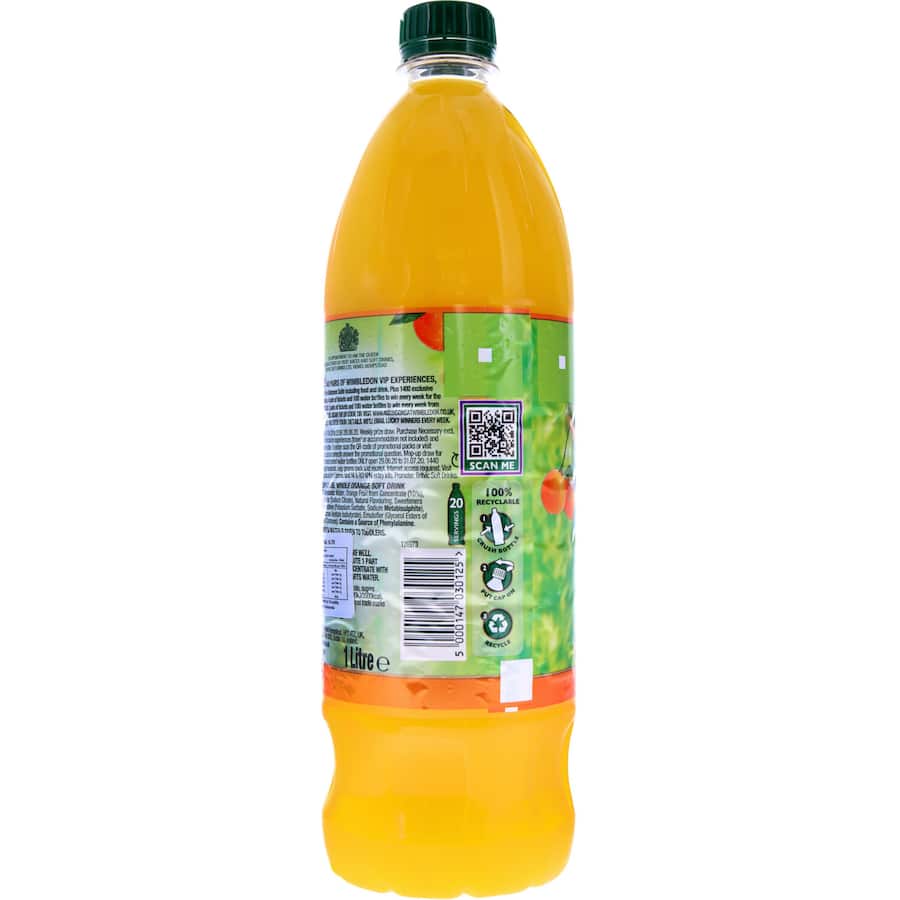 Robinsons Concentrate Orange No Added Sugar 1L