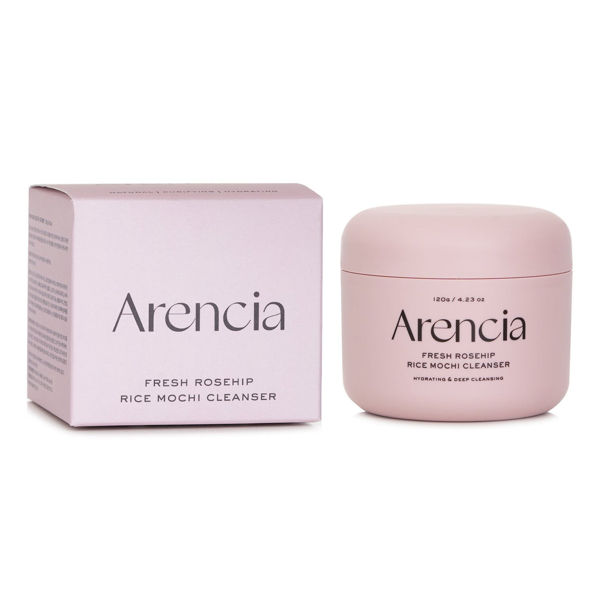 Arencia Fresh Rosehip Rice Mochi Cleanser 120g