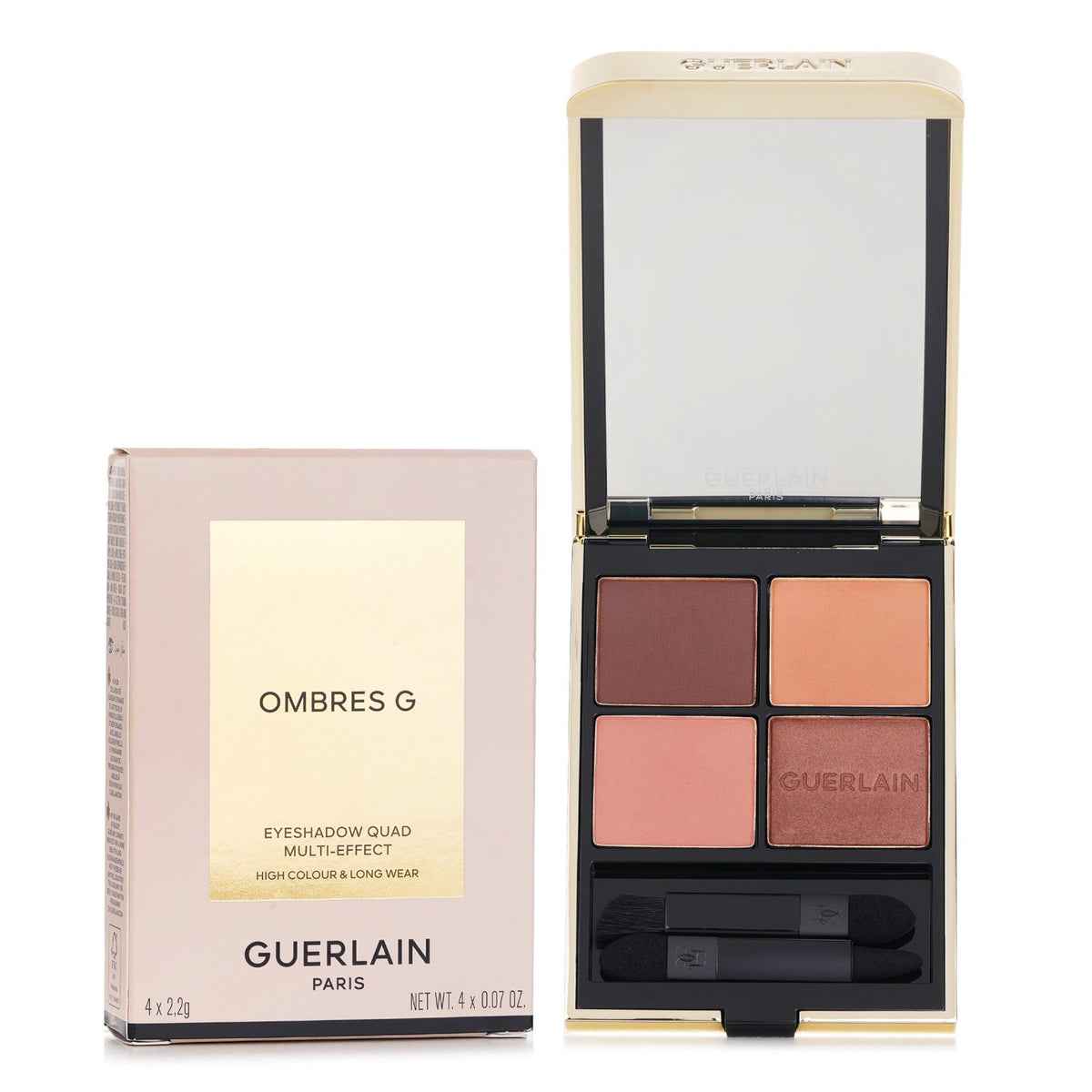 Guerlain Ombres G 4 Colours Eyeschadow Palette - # 258 Wild Nudes 4 x 1.5g
