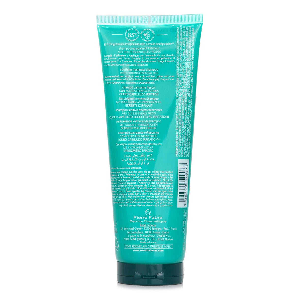 Rene Furterer Soothing Freshness Shampoo 250ml