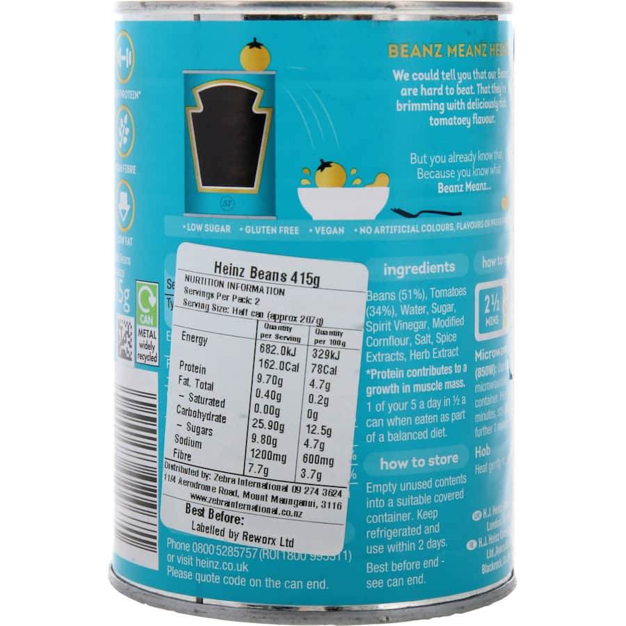 Heinz Baked Beans Can 415g