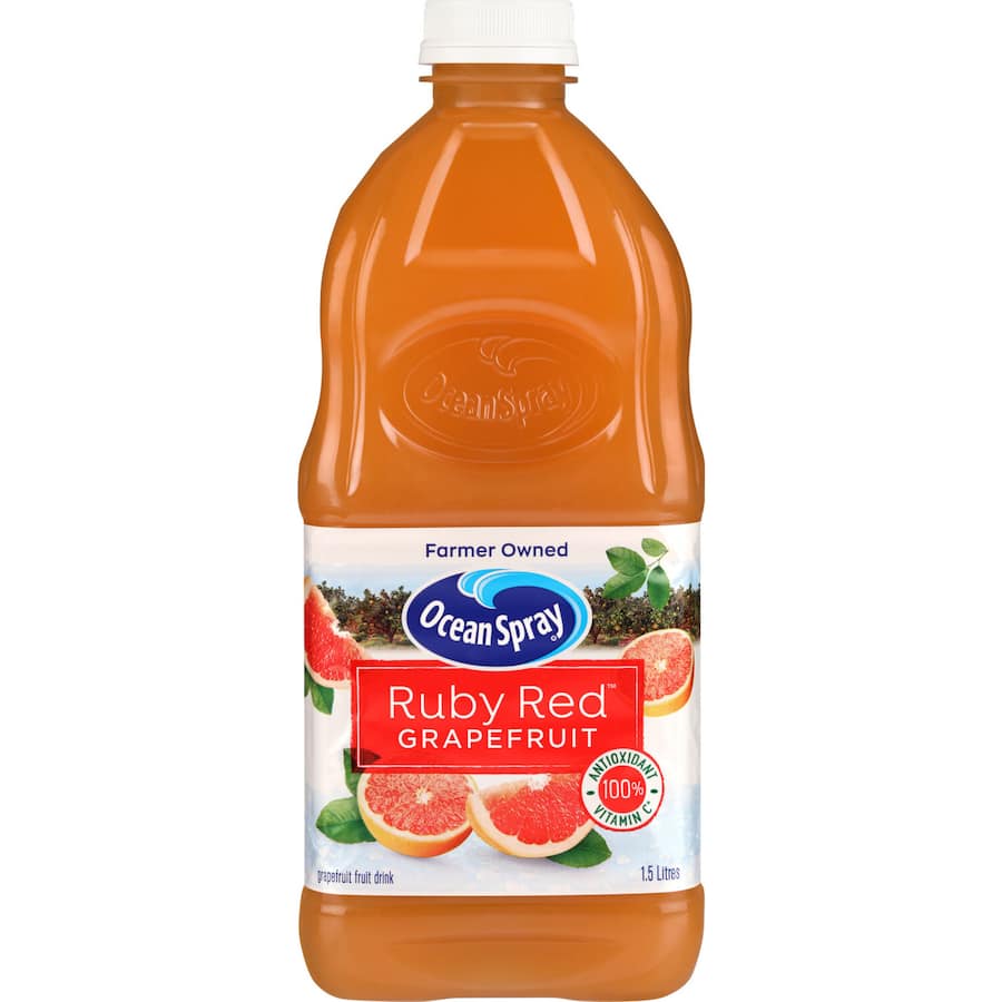 Ocean Spray Fruit Drink Ruby Red Grapefruit 1.5L