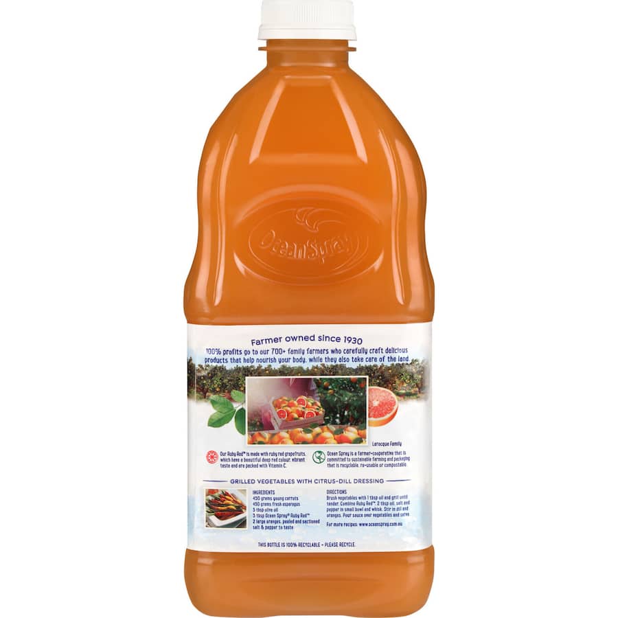 Ocean Spray Fruit Drink Ruby Red Grapefruit 1.5L