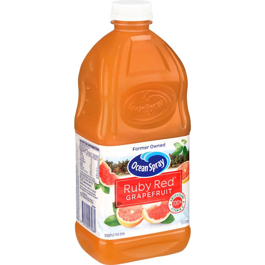 Ocean Spray Fruit Drink Ruby Red Grapefruit 1.5L