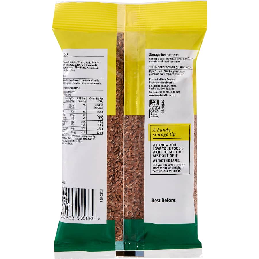 Woolworths Linseed 300g
