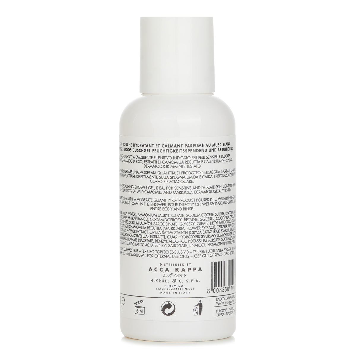 Acca Kappa White Moss Shower Gel 100ml