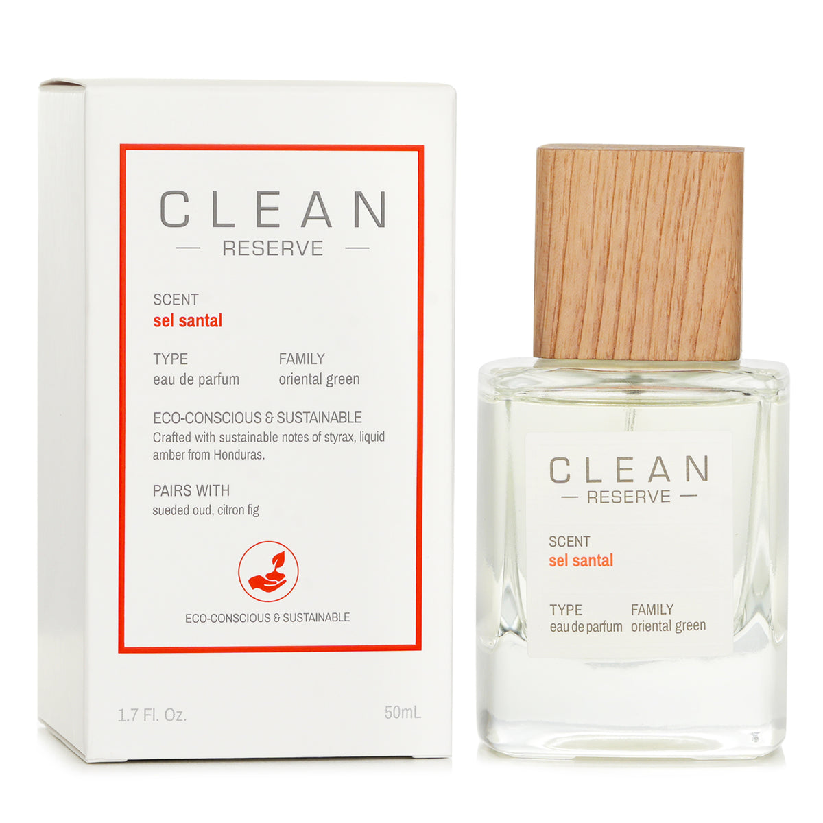 Clean Reserve Sel Santal Eau De Parfum Spray 50ml/1.7oz
