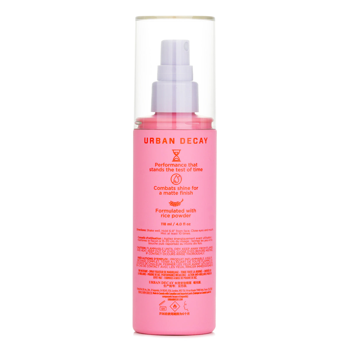Urban Decay All Nighter Matte Finish Waterproof Setting Spray 118ml