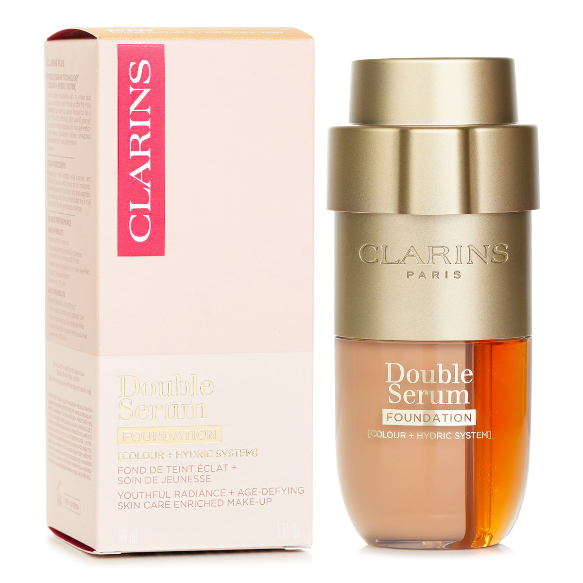 Clarins Double Serum Foundation - # M1W 30ml