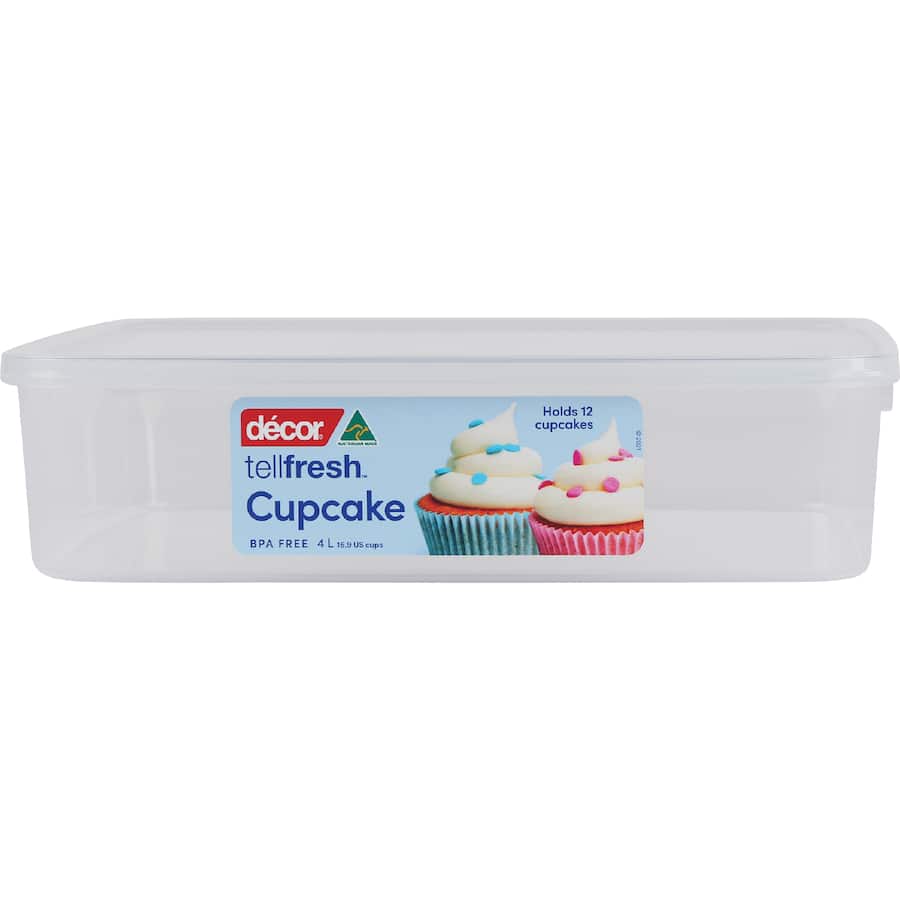 Decor Tellfresh Container Cupcake 4L