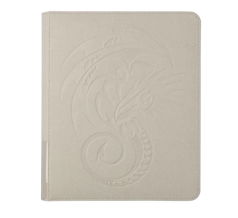 Dragon Shield: Regular Zipster Binder - Ashen White
