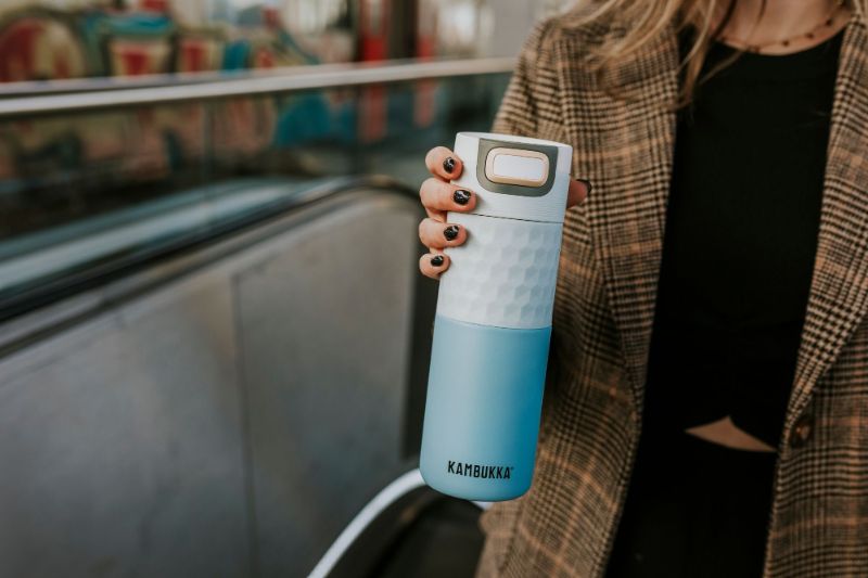 Grip Tumbler - Kambukka ETNA S/S Breezy Blue (500ml)