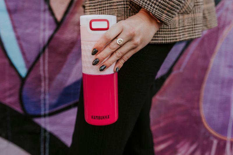 Grip Tumbler - Kambukka ETNA S/S Diva Pink (500ml)