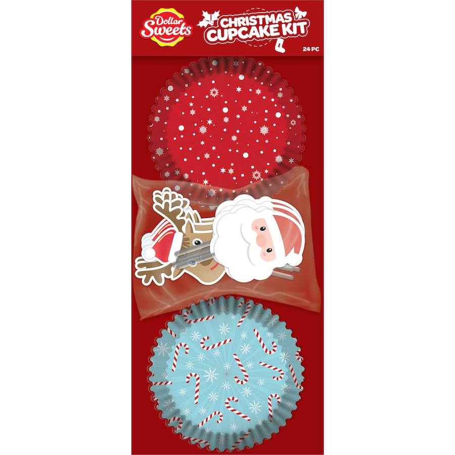 Dollar Sweets Cup Cake Kit Christmas
