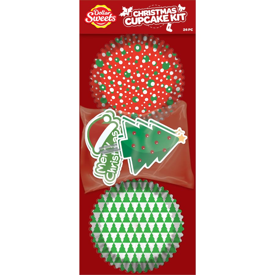 Dollar Sweets Cup Cake Kit Christmas