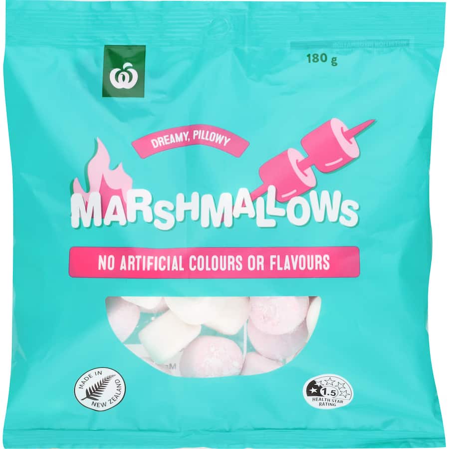 Woolworths Marshmallows 180g